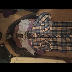 Men’s Button up shirt lot